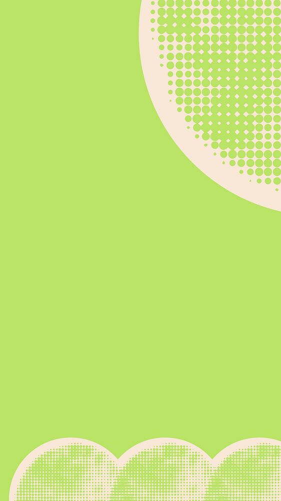 Halftone coronavirus on light green background vector