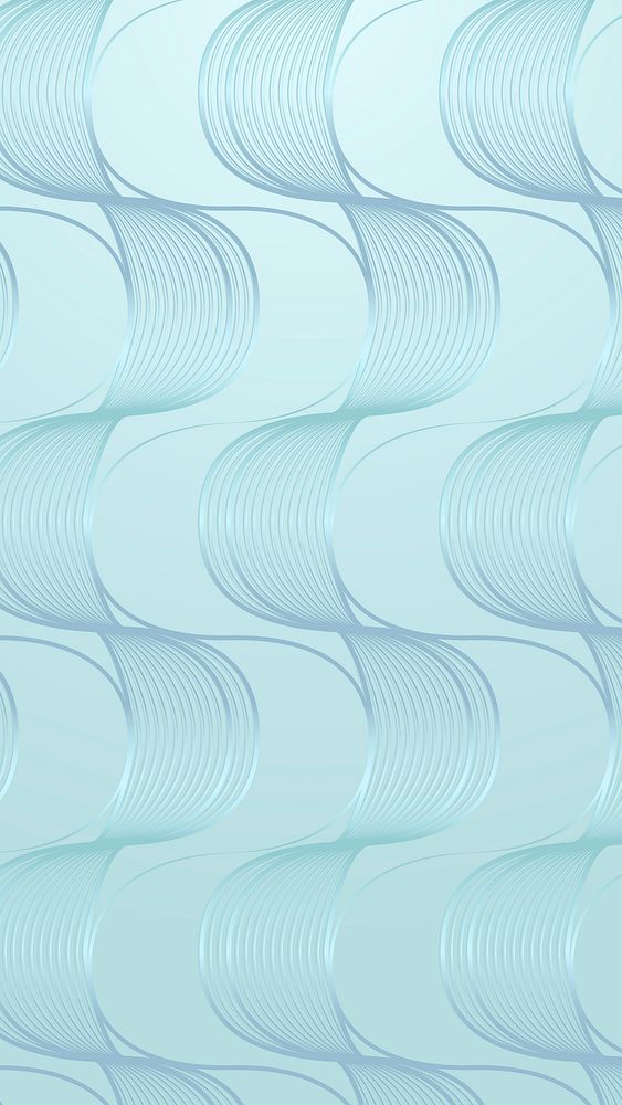 Shiny blue wave abstract patterned background design resource 