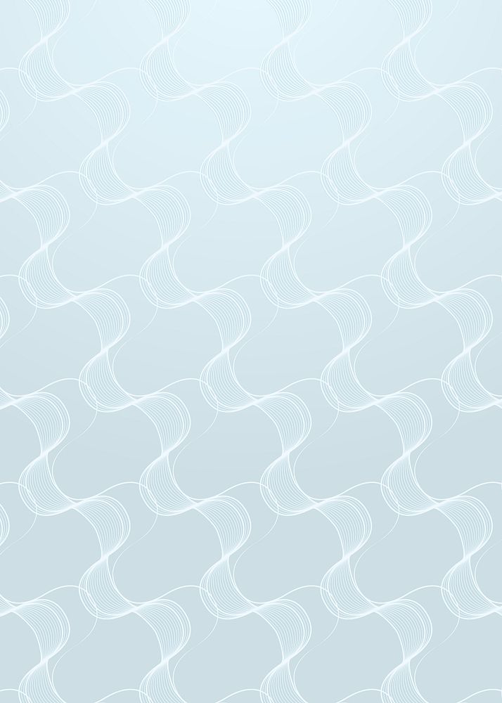 Wave abstract pattern on a light blue background design resource