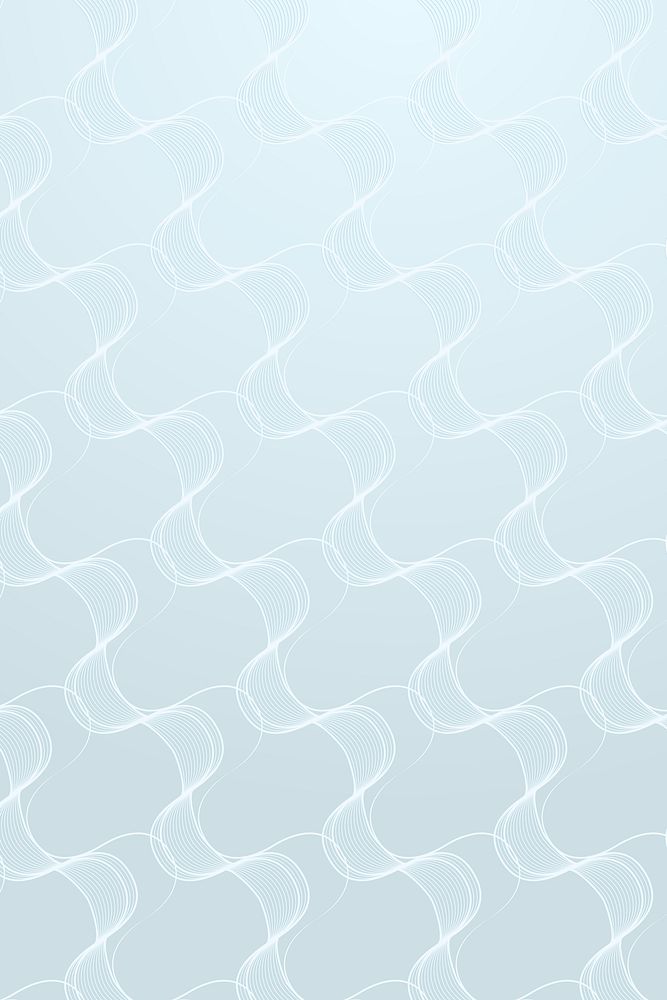 Wave abstract pattern on a light blue background design resource