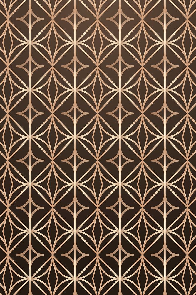 Golden round geometric patterned background design resource