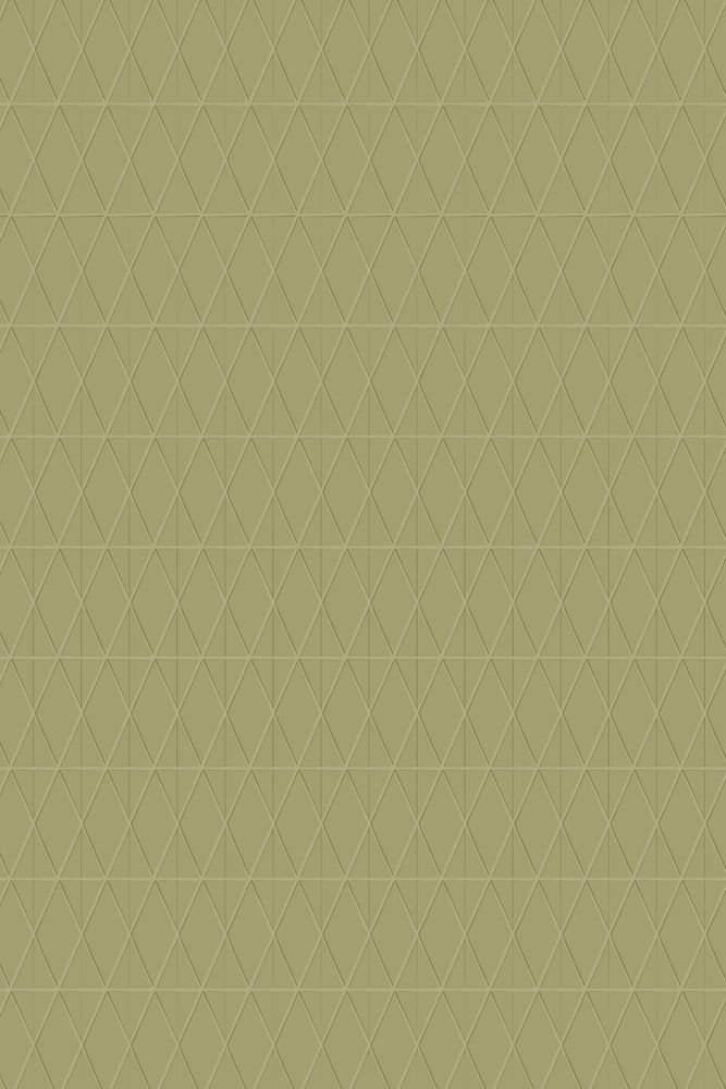 Rhombus pattern on a sage green background design resource 