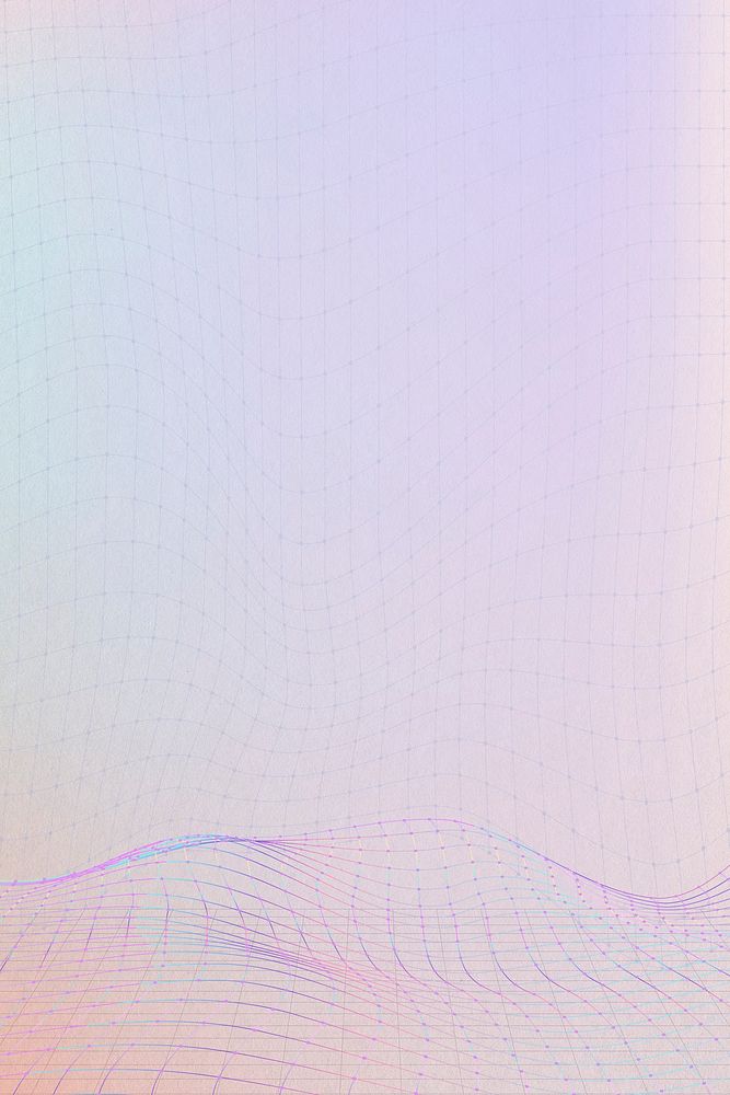 3D wave psd purple pattern design