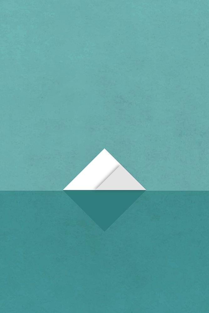 Landscape pyramid vector minimal poster style retro