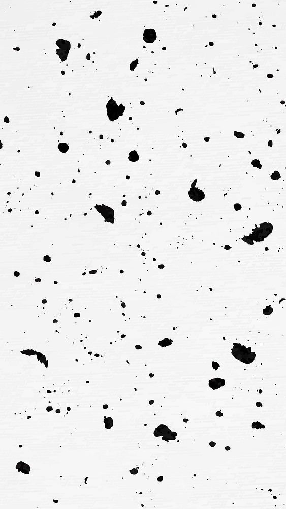 Background black ink splatter patterned phone background