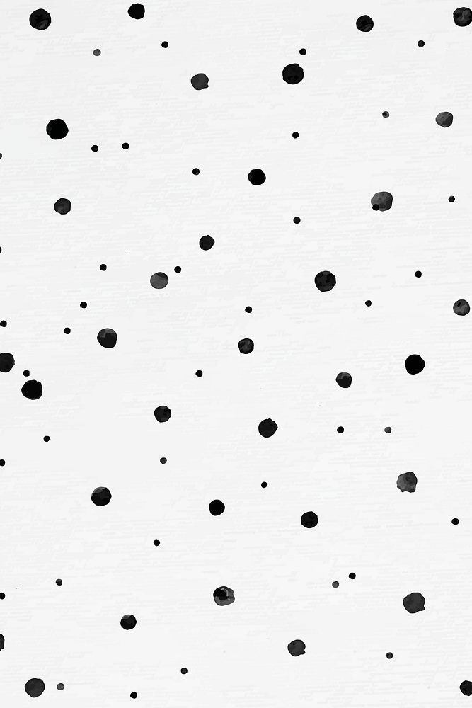 Background of polka dot psd ink brush pattern