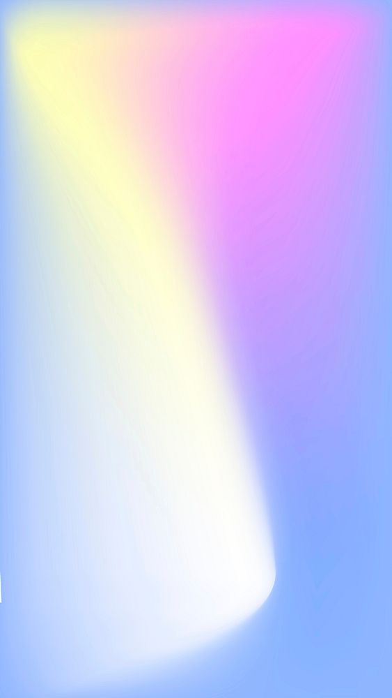 Gradient blur abstract phone wallpaper vector