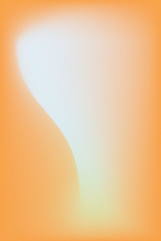 Orange pastel gradient blur background vector