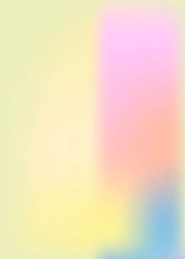 Blur gradient pastel yellow pink abstract background