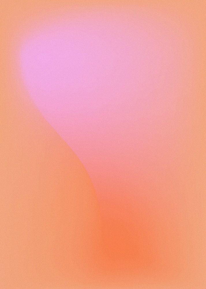 Pastel gradient pink orange blur vector background