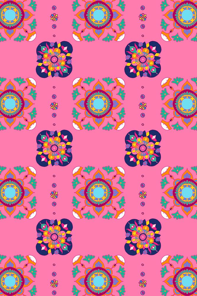 Diwali Indian mandala pattern background