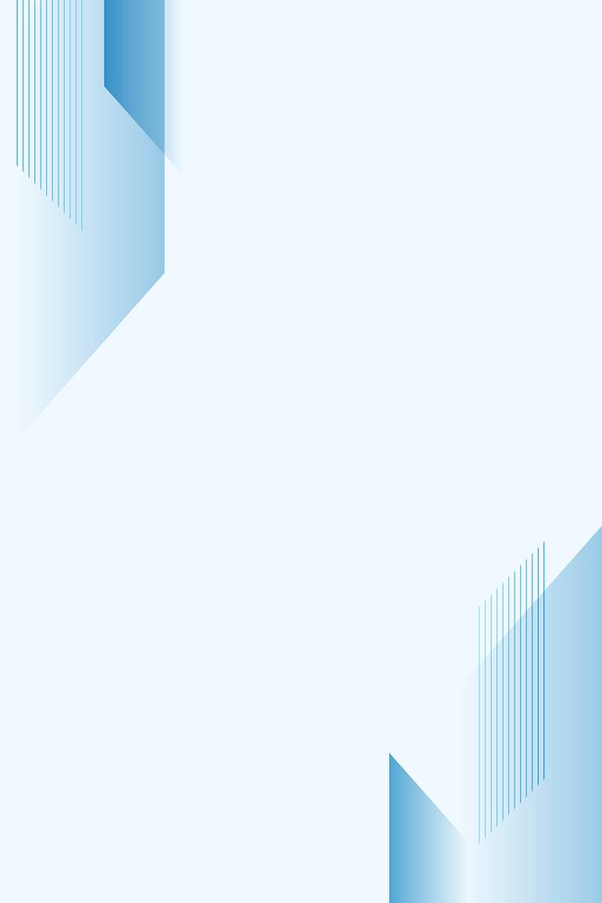 Blue geometric gradient background psd for corporate business