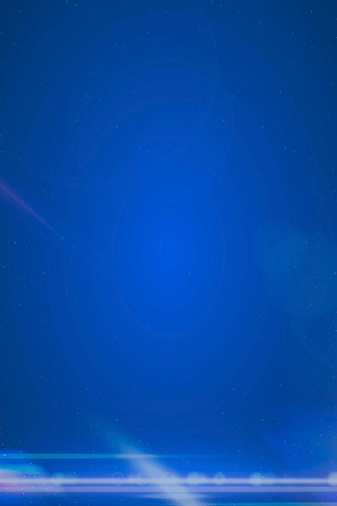 Anamorphic lens flare vector futuristic lighting effect on deep blue background