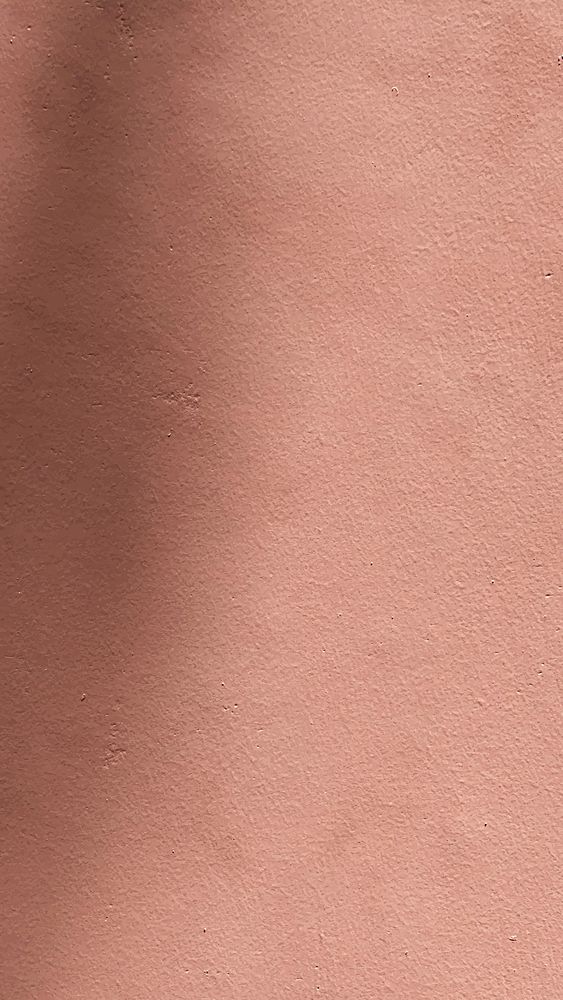 Shadow pink background vector with cement texture mobile lockscreen wallpaper
