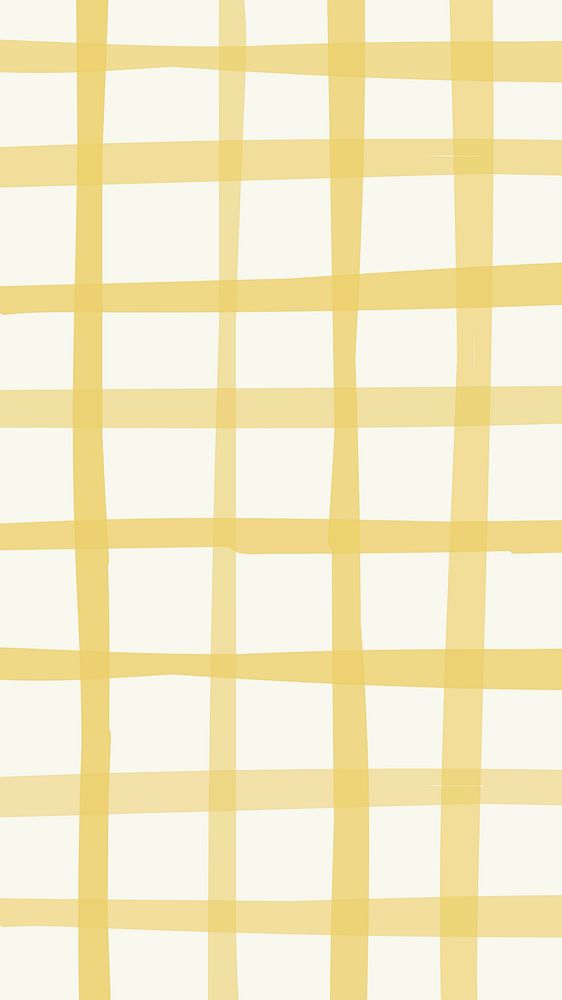 Grid background in pastel yellow pattern