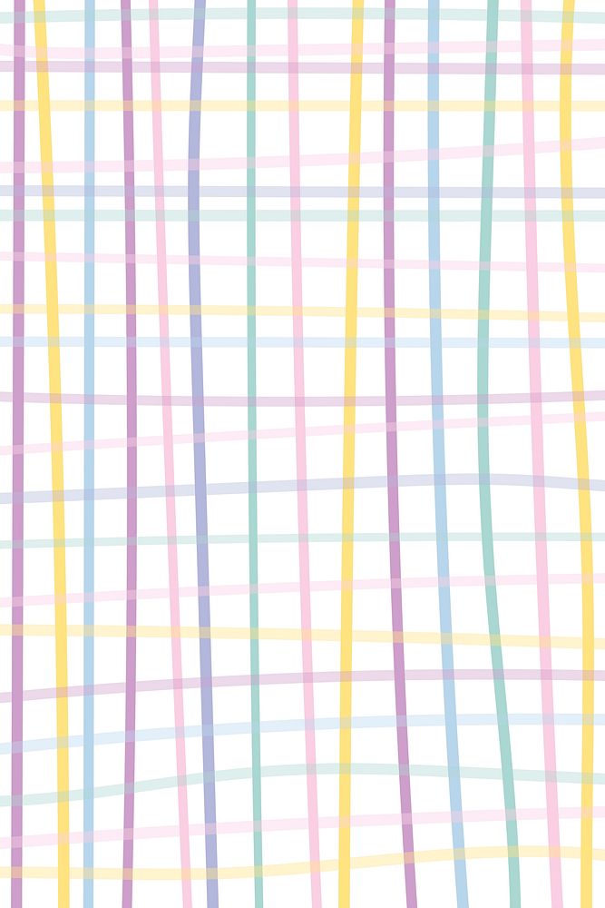 Grid background in cute pastel pattern