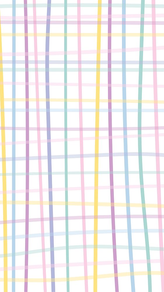 Pastel background in cute grid pattern