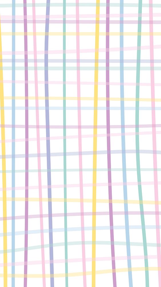 Grid background psd in cute pastel pattern