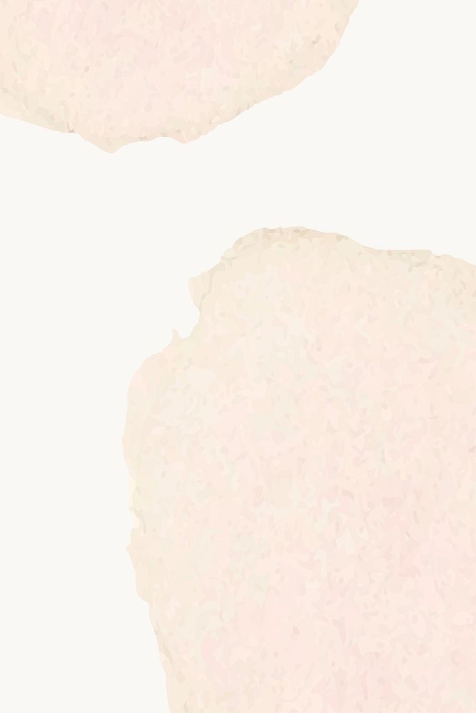 Background of beige watercolor with color stains in simple style