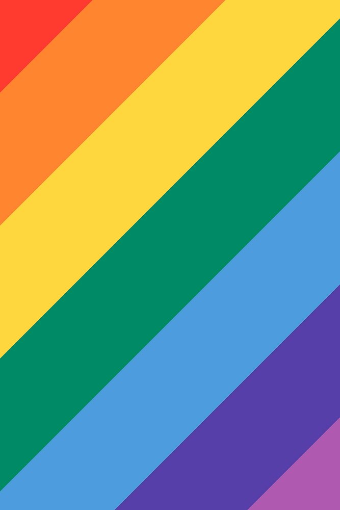 LGBTQ rainbow pride vector background
