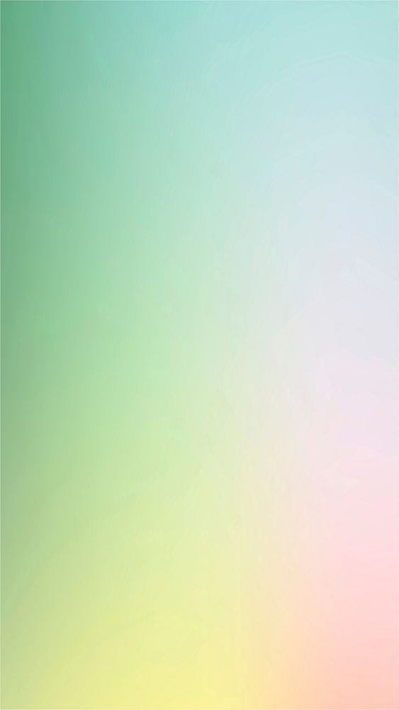 Simple spring gradient wallpaper vector in pink and green