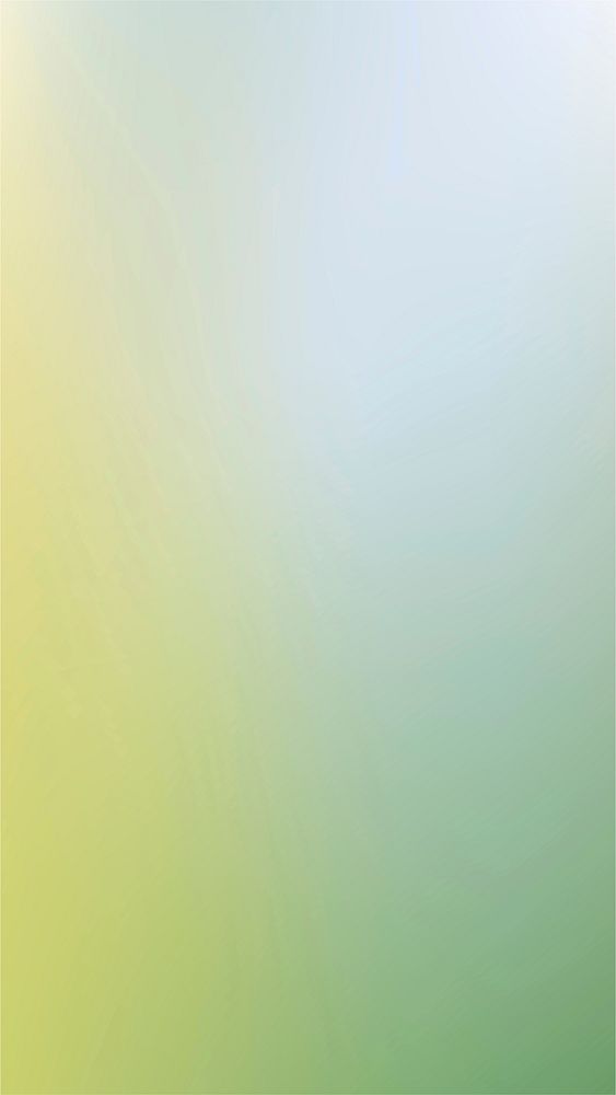 Simple spring gradient wallpaper vector in green and blue
