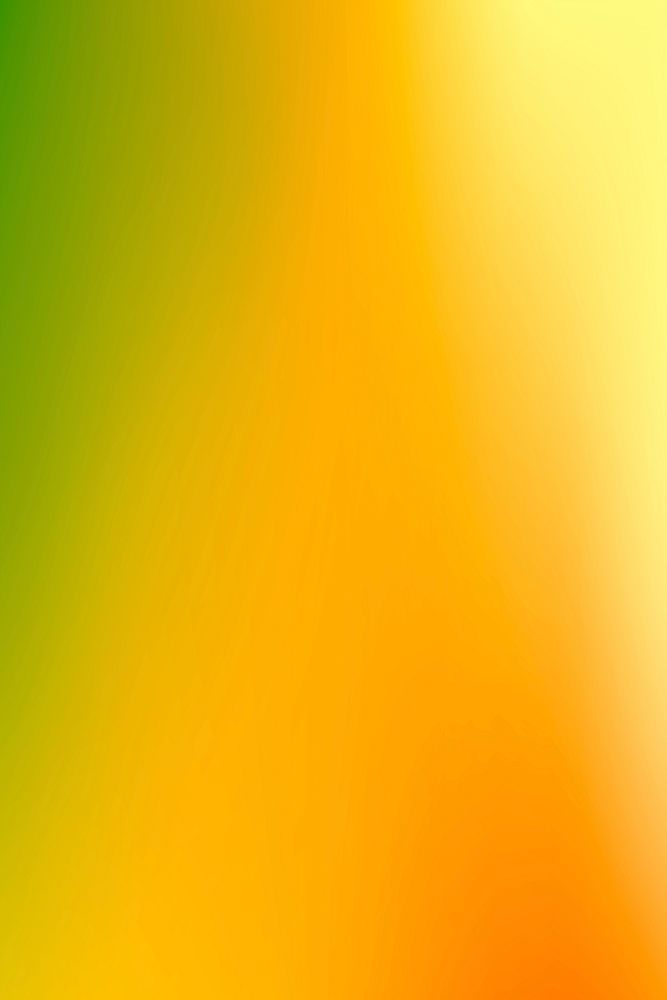 Vibrant summer gradient background in yellow and green