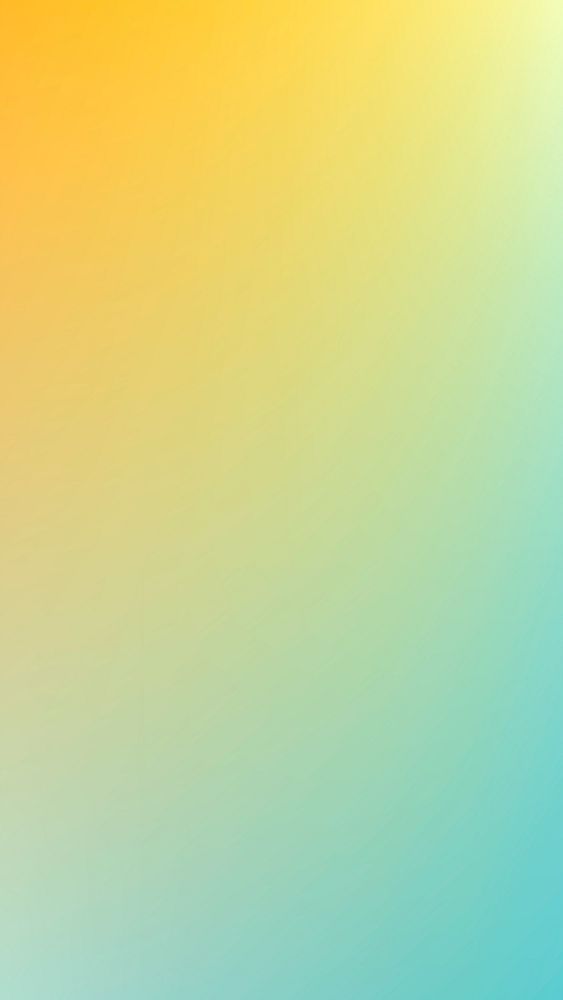 Vibrant summer gradient wallpaper in blue and yellow