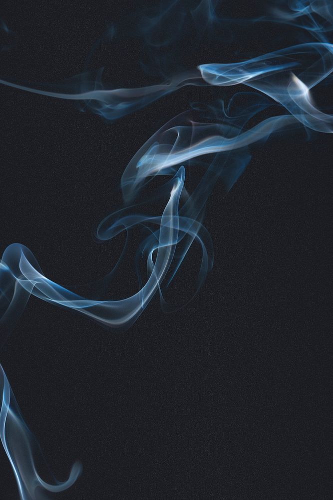 Blue smoke background seamless motion