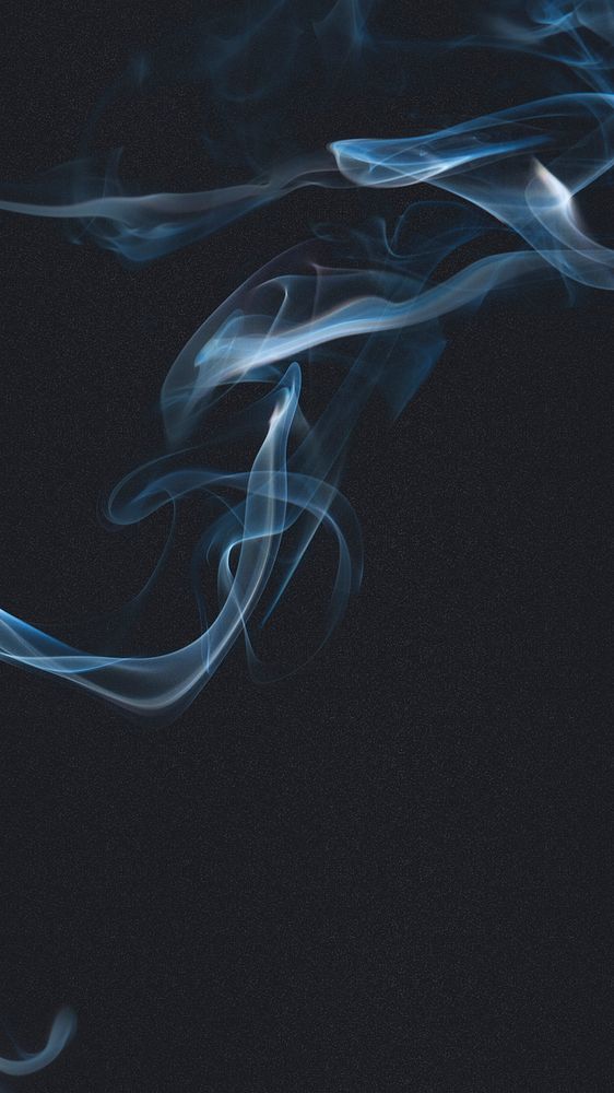 Blue smoke background seamless motion
