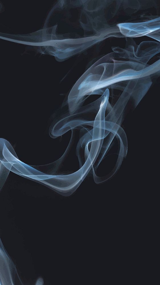 Blue smoke background vector seamless motion