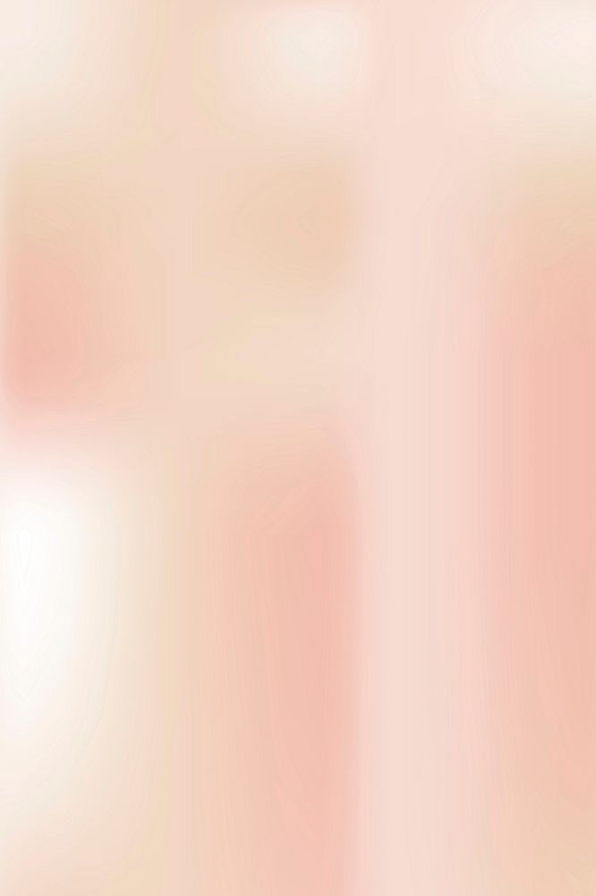 Peachy blur gradient background vector in soft vintage style