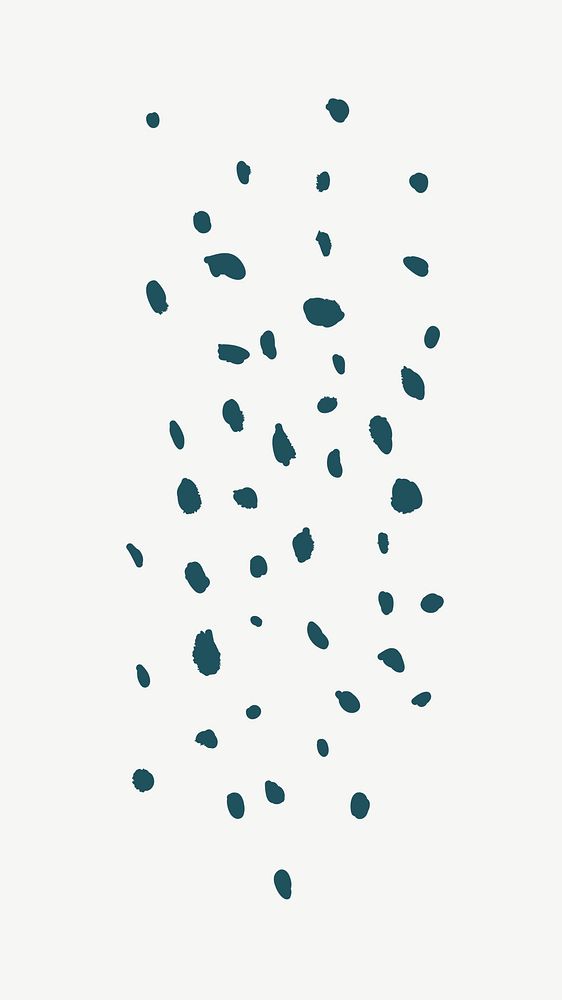 Hand drawn dotted pattern psd