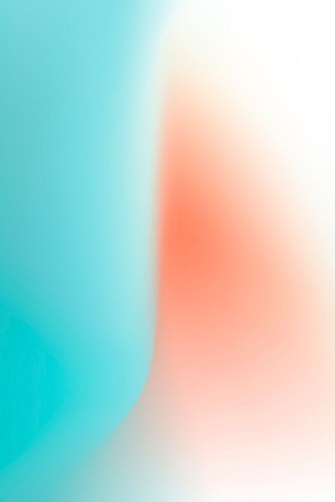 Abstract blue and orange mesh gradient background