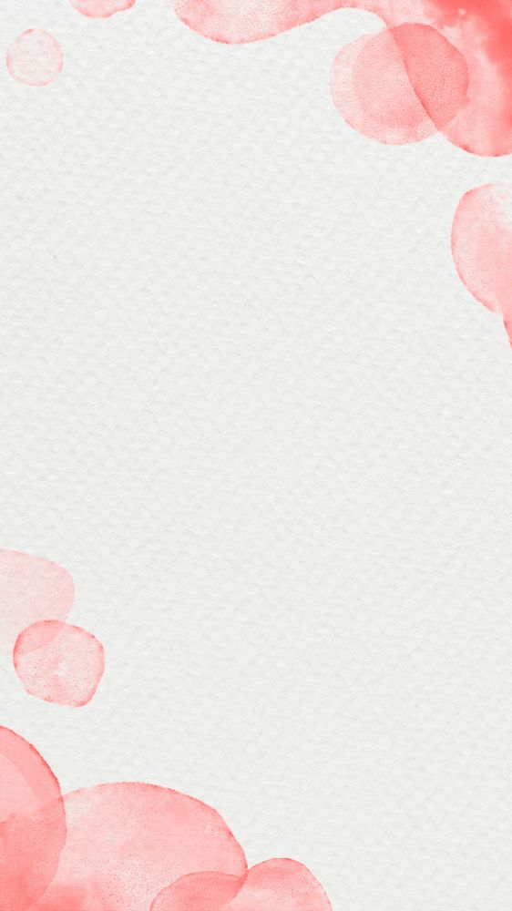 Watercolor background in red abstract style