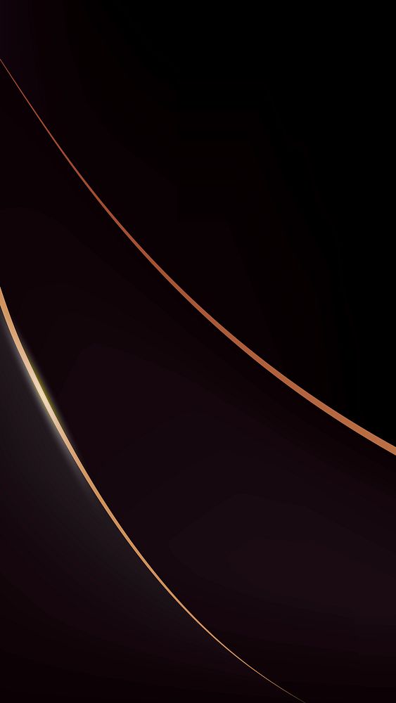 Black iPhone wallpaper background abstract design with orange lines