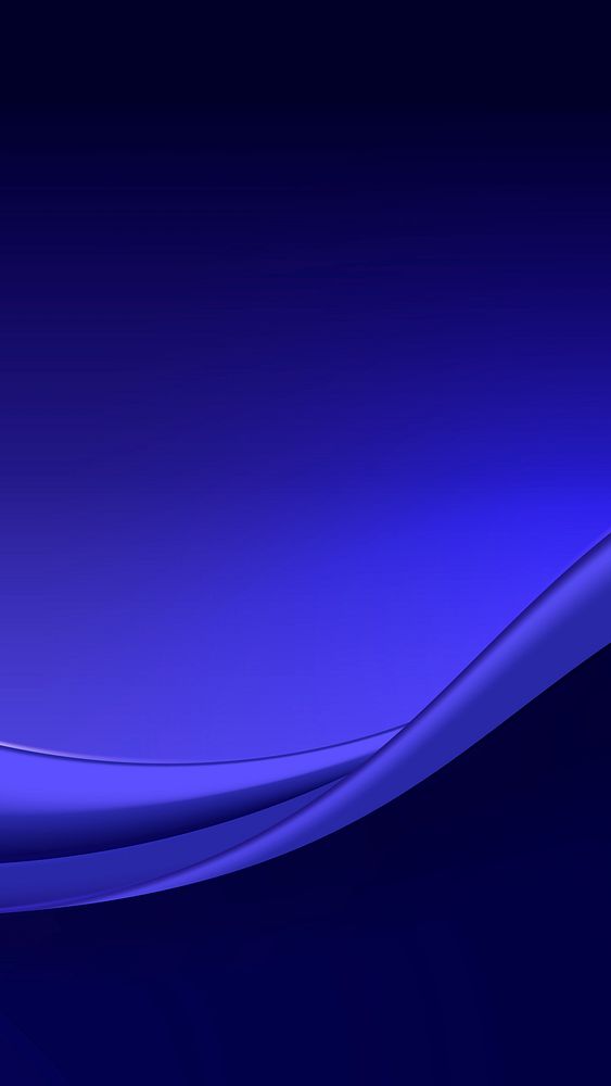 Blue iphone wallpaper, neon background abstract design vector