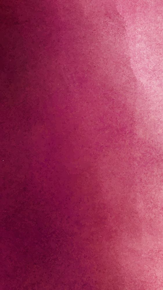 Red watercolor wallpaper, phone background abstract design vector