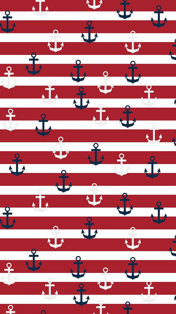 Anchor iPhone wallpaper, mobile background