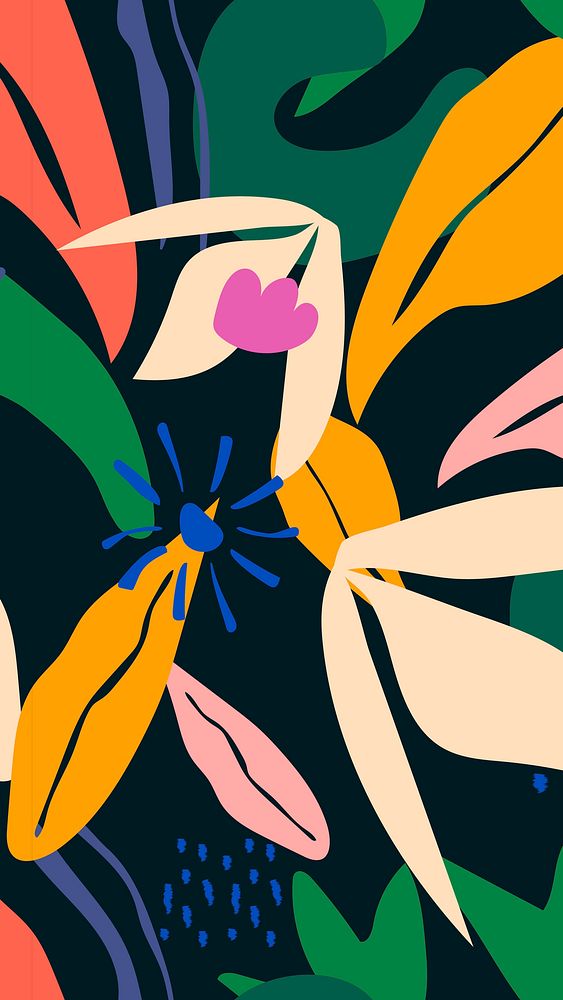 Funky memphis iPhone wallpaper background Free Vector rawpixel