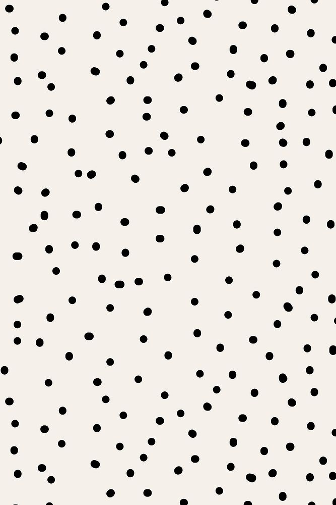 Polka dot pattern background, simple design vector