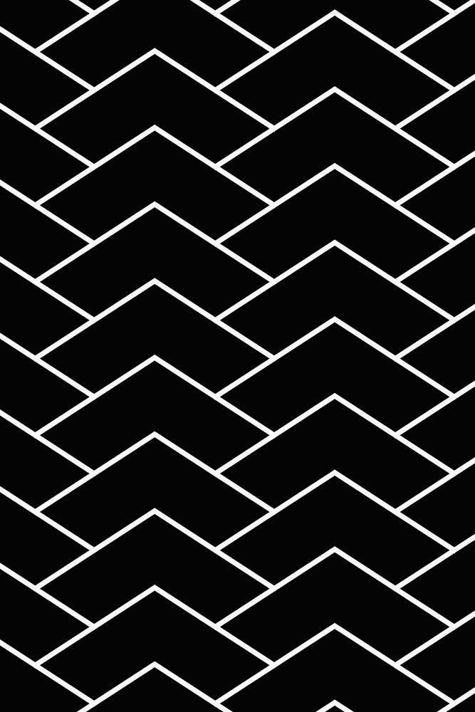 Chevron pattern background, black zigzag, simple design