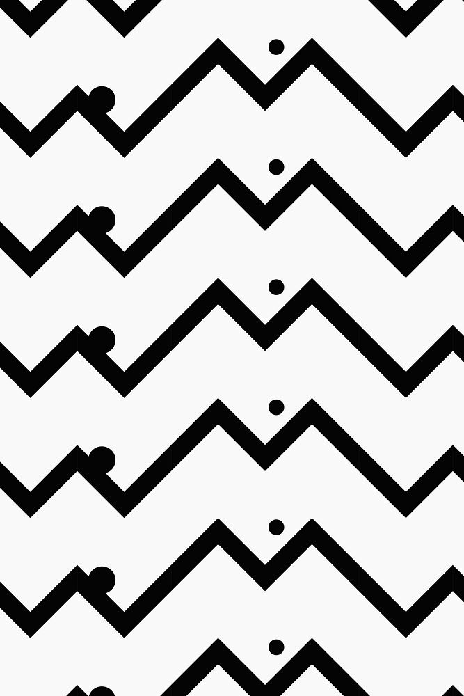 Chevron pattern background, white zigzag, simple design vector