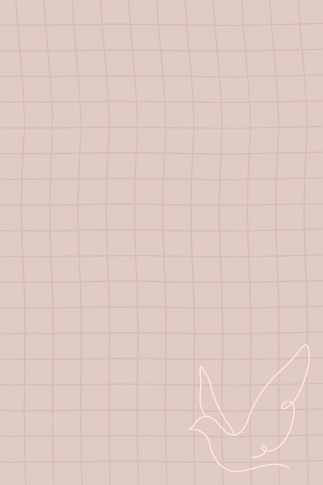 Aesthetic dove pink background, minimal design vector
