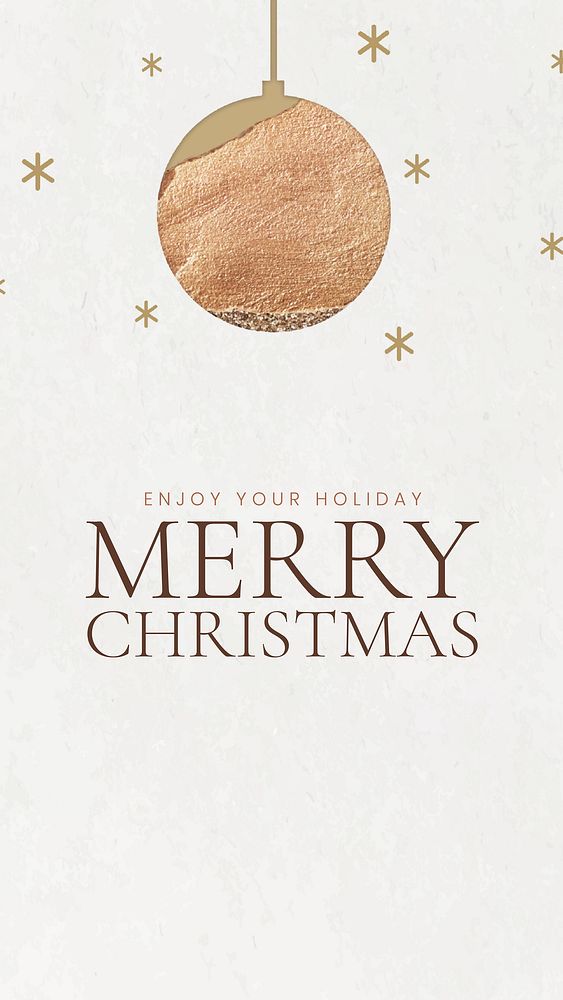 Merry Christmas greeting social story background
