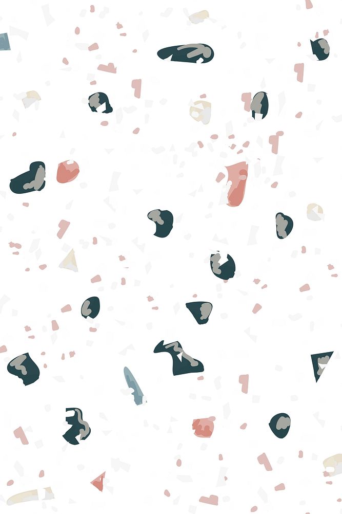 Terrazzo seamless pattern background vector colorful marble