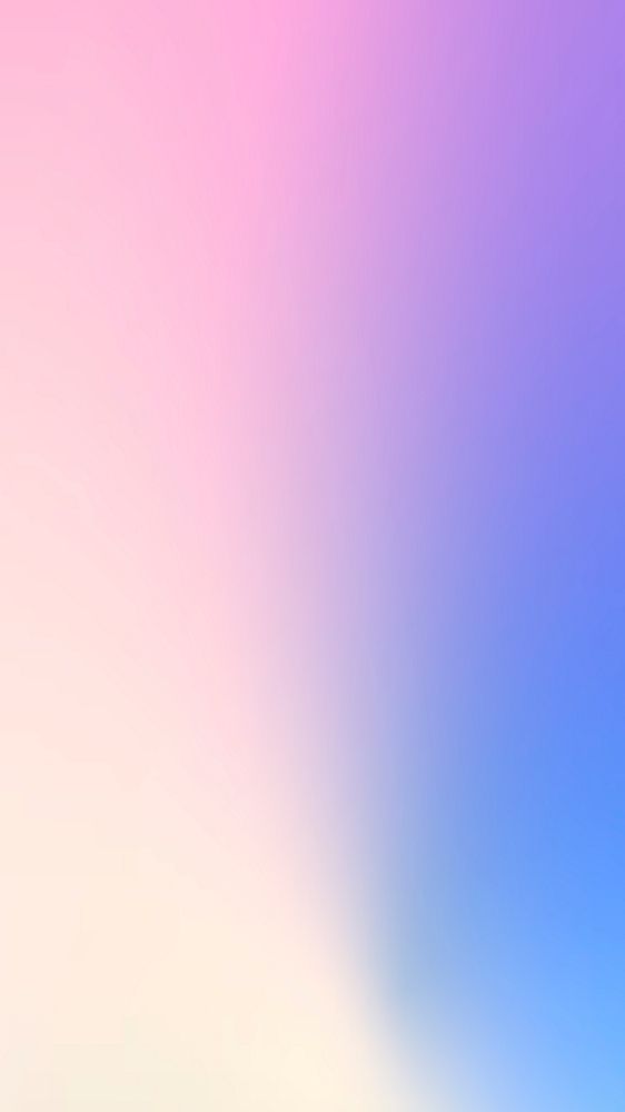 Gradient holographic mobile wallpaper, aesthetic background