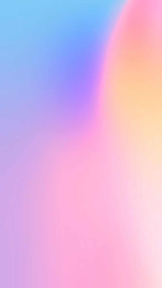 Gradient colorful mobile wallpaper, aesthetic background