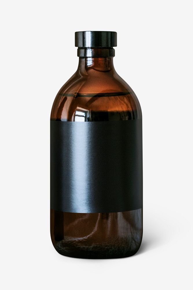 Brown skin product essence bottle 