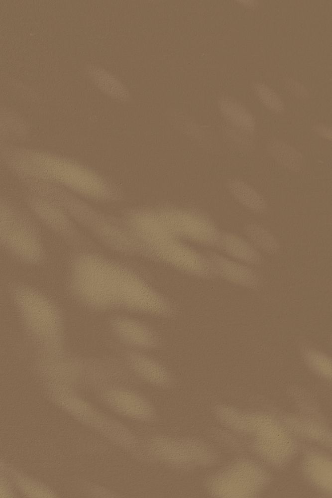 Simple brown background, minimal design